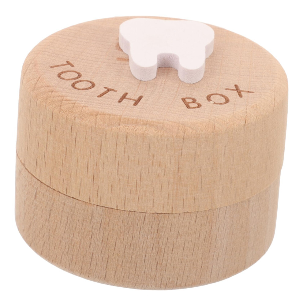 zahnbox First Memories Child Container Case Oral Tooth holder Baby tooth souvenir Tooth Holder Wood