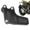 Motorcycle Chain Guide  Aluminum Chain Guard  Ensures Performance Black 1