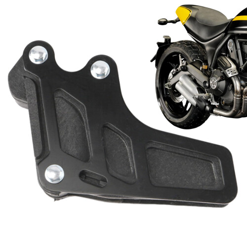 Motorcycle Chain Guide  Aluminum Chain Guard  Ensures Performance Black