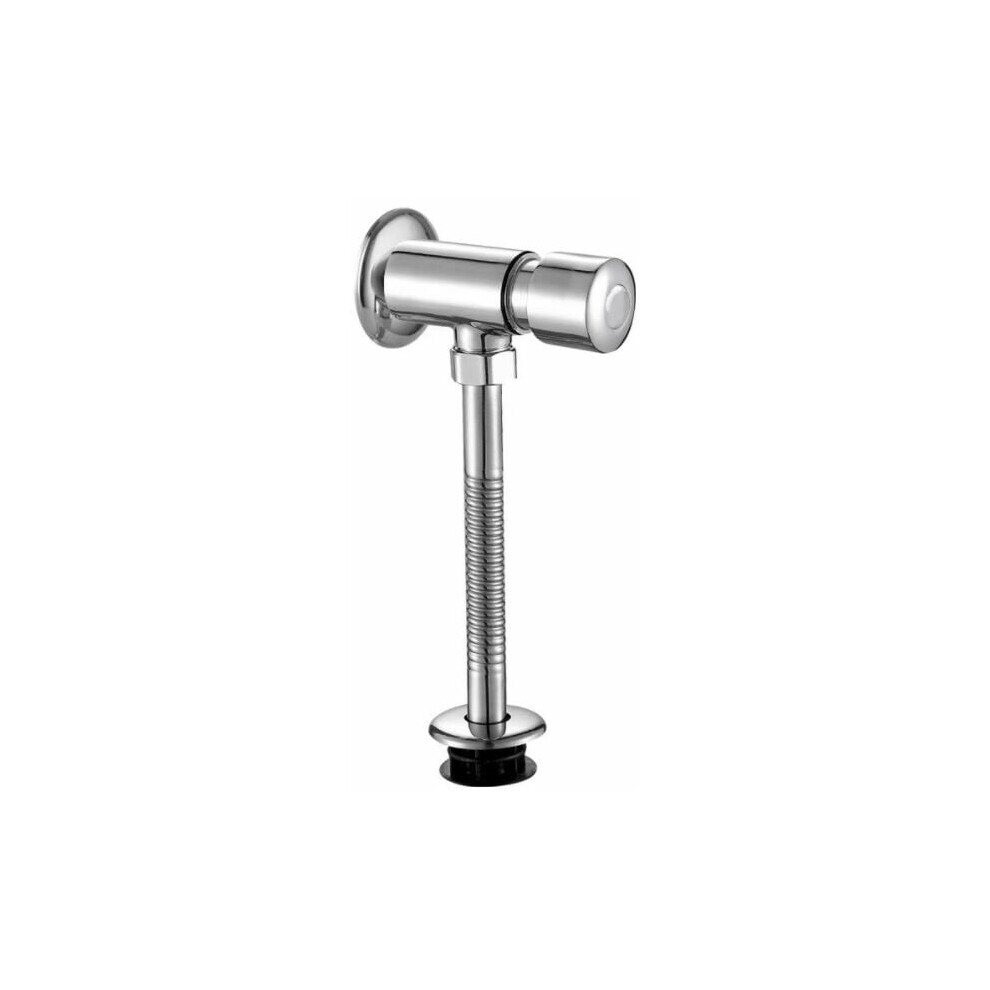 Urinal Flush Valve, Solid Zinc Alloy Manual Delay Shutoff, Easy Installation Water Saving Valve For Office Hotel 9436597704068