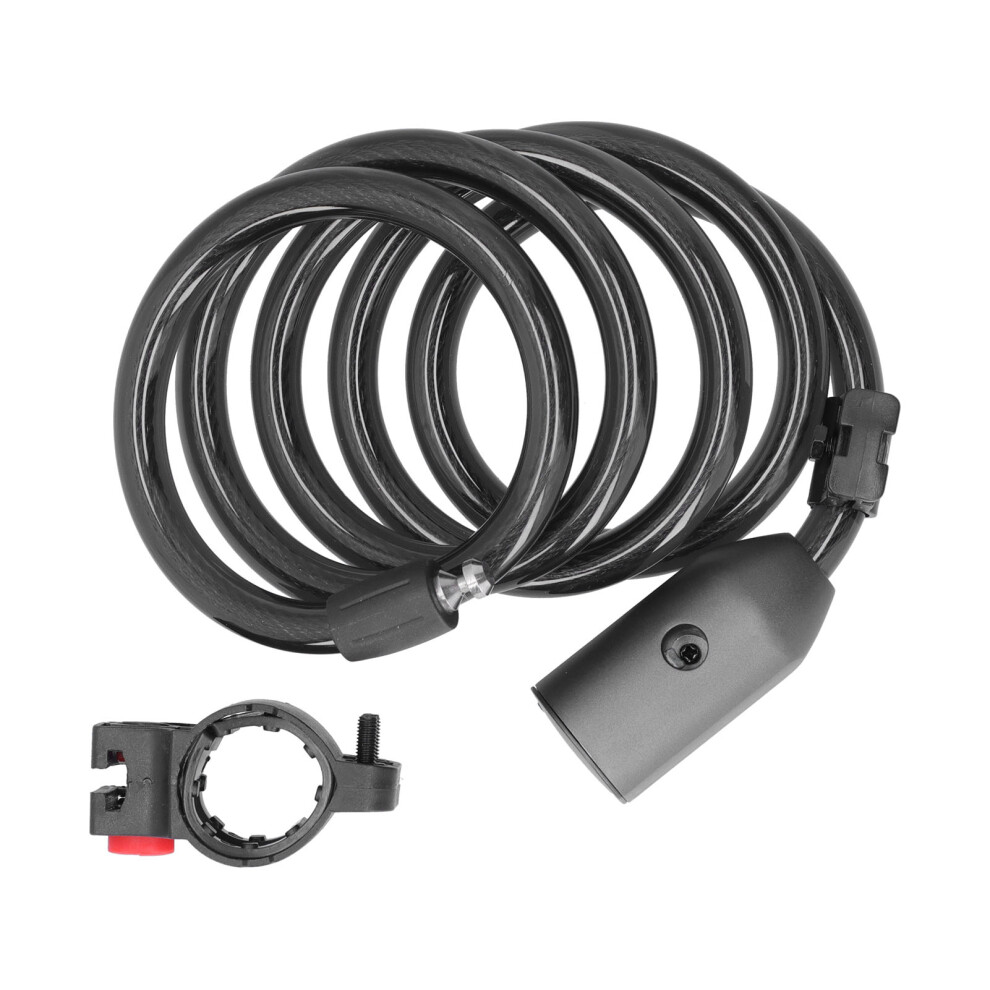 Heavy Duty Bike Lock, Flexible Steel Cable Lock Ensures Robust Protection, Anti-Theft Bicycle Lock For Your Peace Of Mind, Portable And Durable For In 9436597760231