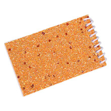 Petits blocs-notes de reliure à bobine jumelle,-couleur orange