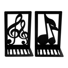 2 Stück ausgehöhlte Musiknoten-Buchstützen für-Hinweis B222