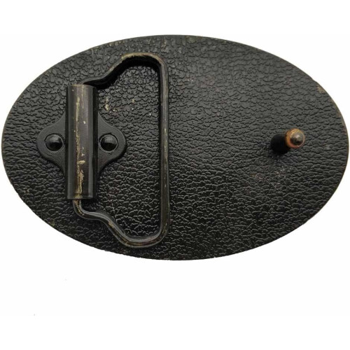 Celtic Knot Oval Belt Buckle Brown 2