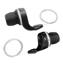 Gear Shifter Bicycle Twist Shifter 6 Speed Levers Non Slip Handlebar Twist Grip Brake Replacement Parts For ATV Bike