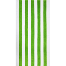 Absorberande mjuk plyschstrandhandduk, luddfri amerikansk kammad bomull 76 x 152 cm, snabbtorkande stor poolhandduk med retro Cabana-randig design,