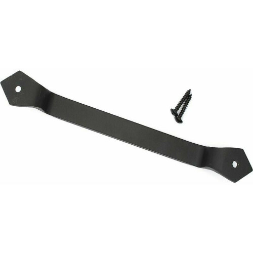 Solid Cast Iron Feel Gate Handle, Comfortable Handy Touch Long Door Pull, Square Door Pull Handle for Sliding Barn Door Gate Cabinet Closet (11''L*3/4 2