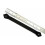 Solid Cast Iron Feel Gate Handle, Comfortable Handy Touch Long Door Pull, Square Door Pull Handle for Sliding Barn Door Gate Cabinet Closet (11''L*3/4 5