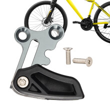 Bicycle Chain Guide Etype Chain Guard for Biker, Etype Chain Guide, Aluminium Alloy Driving Chain Deflector for 26T36T Chain Titan1