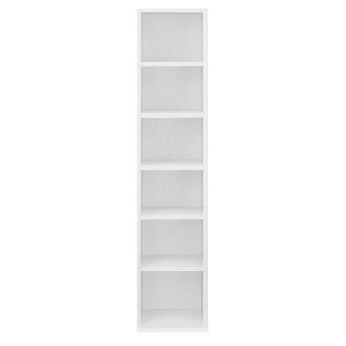 CD / DVD torenrek opslag 90 cm MDF melamine wit 03_0001677