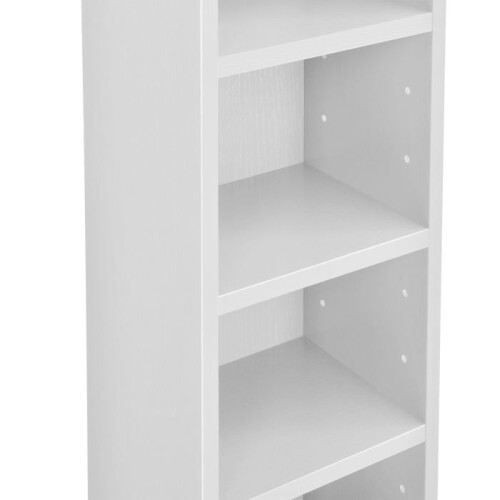 CD / DVD torenrek opslag 90 cm MDF melamine wit 03_0001677 1
