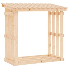 Suporte para madeira de aquecimento porta-bulhões armazenamento organizador 108 x 64,5 x 109