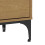 Fernsehmöbel - HELLOSHOP26 - 140x40x50 cm - Dunkel Eichenoptik - 2 Türen - Modernes Design 6