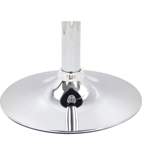 Conjunto de 2 bancos de bar de design sintético cinza 19_0000456 2