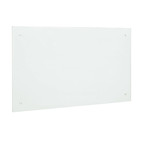 Fundo de coifa 70 x 50 cm com fixação em vidro fosco