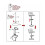 Conjunto de 2 bancos de bar de design sintético cinza 19_0000456 5