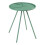 Table d'appoint - HELLOSHOP26 - 55 x 42 cm - Acier laqué - Vert - Utilisation intérieure/extérieure 1