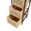 Commode - HELLOSHOP26 - 3 Gavetas - Preto - MDF - Estilo Atemporal 2