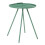 Table d'appoint - HELLOSHOP26 - 55 x 42 cm - Acier laqué - Vert - Utilisation intérieure/extérieure 2