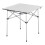 Table de camping pliante - HELLOSHOP26 - 70 x 70 x 70 cm - Argent - Robuste - Pliable 1