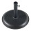 Base de guarda-sol - HELLOSHOP26 - Modelo 03_0010250 - Concreto preto - Fixação fácil - Resistente às intempéries 2