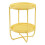 Table basse - HELLOSHOP26 - 03_0010767 - Acier laqué - 58 x 40 cm - Jaune 1