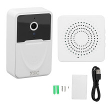 Timbre inteligente visual, Wifi altamente integrado, procesador SoC Bluetooth, vídeo Full HD 2K, batería de litio recargable de larga duración,