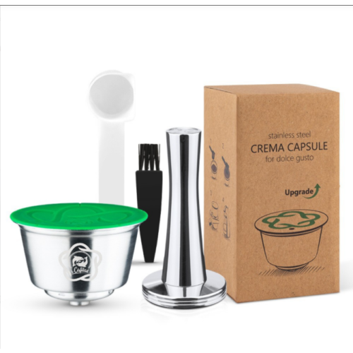 Οικολογική θήκη για κάψουλες καφέ για Dolce Gusto, ανθεκτικές κάψουλες από ανοξείδωτο