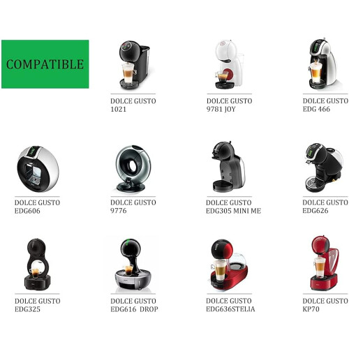 Οικολογική θήκη για κάψουλες καφέ για Dolce Gusto, ανθεκτικές κάψουλες από ανοξείδωτο 1