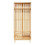 Porta-malas - HELLOSHOP26 - Design - Bambu natural - 187 x 80 x 47 cm - Prático e elegante 2