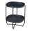 Table basse - HELLOSHOP26 - Console d'appoint - Acier laqué - 58 x 46 x 46 cm - Noir 1