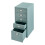 Bureau caisson - HELLOSHOP26 - Rollen kast - 5 lades - Muntgroen - Metaal 2