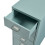 Bureau caisson - HELLOSHOP26 - Rollen kast - 5 lades - Muntgroen - Metaal 5