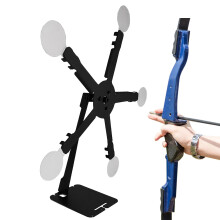 Rotating Targets Outdoor Mobile Magnetic Portable Adjustable Five Ferris Wheel Target Practice Tool For Men Women Adults Enthusiasts