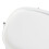 Table basse - HELLOSHOP26 - Console d'appoint - Plateau amovible - Acier blanc - 53 x 46 x 46 cm 3