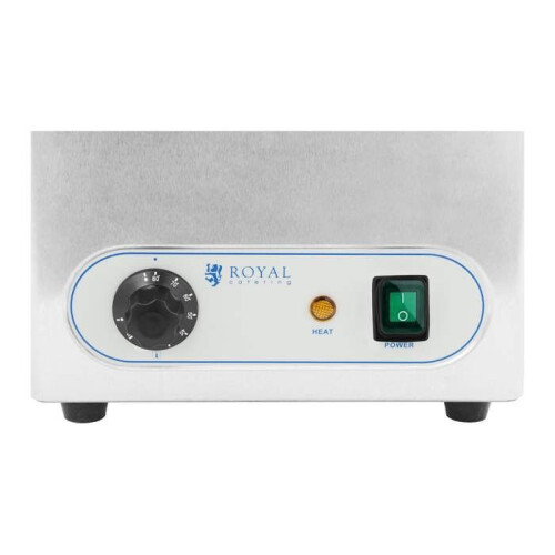 Friteuse en verwarmlamp - HELLOSHOP26 - 850W - RVS - Temperatuur 30-90C - Programmeerbaar 2