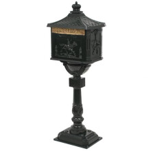 Vintage aluminium po/mailbox antirust groen 02_0041553