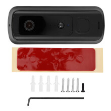Inteligentny dzwonek do drzwi z kamerą, kamera HD, noktowizor IR, konwersja głosu, dwukierunkowa rozmowa, czujnik ruchu PIR, połączenie Wi-Fi,