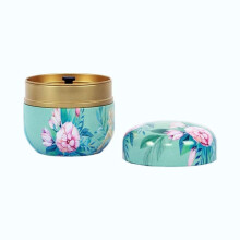 Urns for Ashes Adult Cremation Pet Urn Mini Small Iron Casket Floral Print Model 1103A