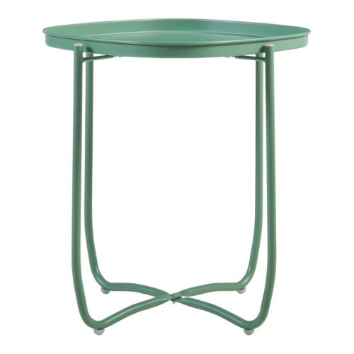 Table basse - HELLOSHOP26 - Console d'appoint - Plateau amovible - Acier - 53 x 46 x 46 cm 1