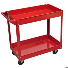 Chariot servante d'atelier charge 100 kg rouge outils garage atelier bricolage 3402077