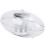Solar schwimmende Poollichter, wasserdichtes 8