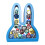 storage box for teeth with labels, rabbit shape, growth record, keepsake, blue 1