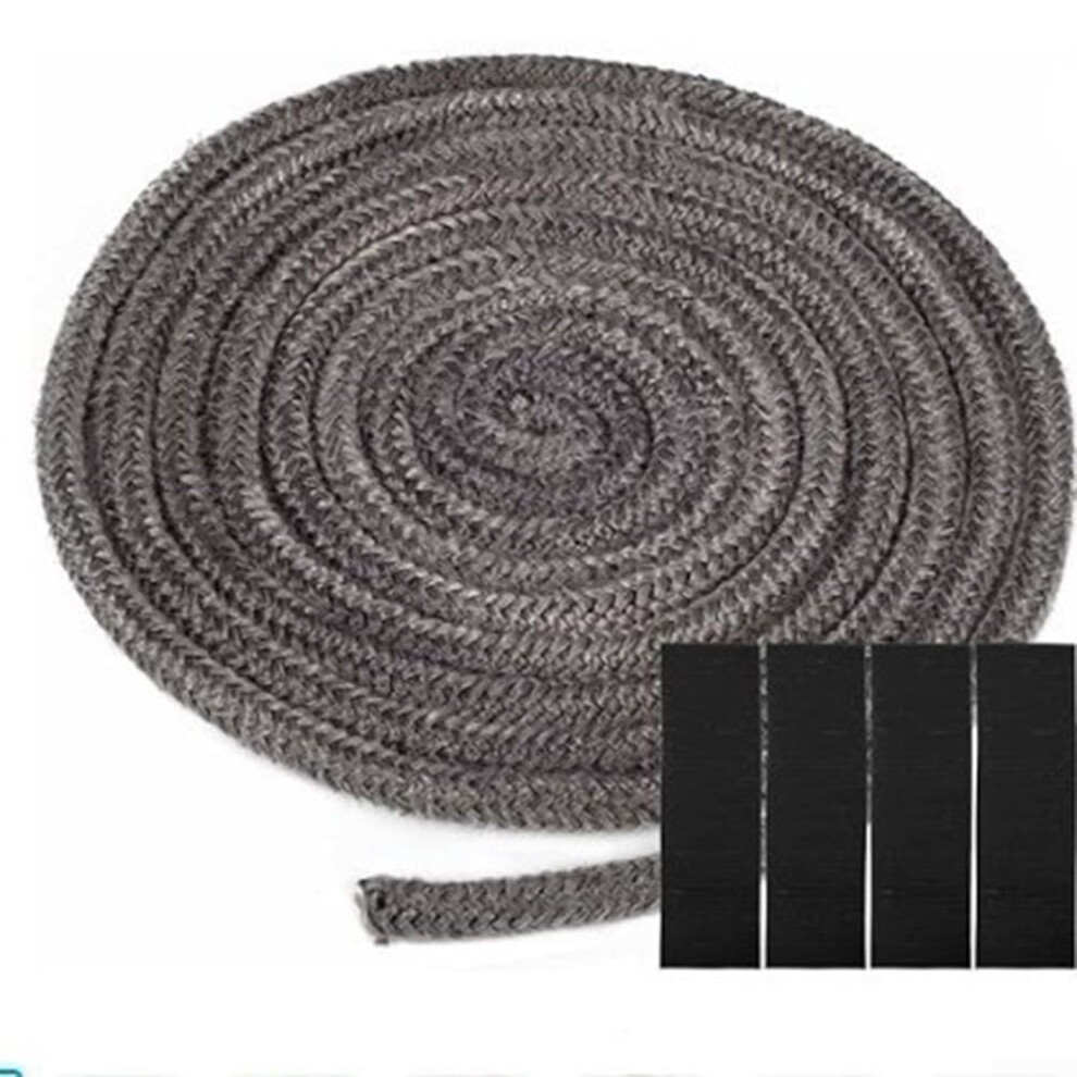 2M Temperature Fiberglass Rope For Wood Stove Seal 25Mm Diameter 9339159669761