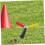 Reflex Trainer ReactionSpeed Training HandEye Coordination Agility Training Lightweight Portable Stick 4