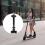 Electric Scooter Locking Screw Kickscooter Front Shaft-Black 2