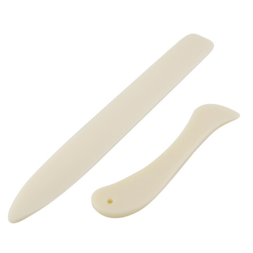 Bone Folder for Paper with Rounded Tip for Crafts (Pack of 2)