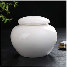 Urns for Ashes Handicrafts MoistureSealed Ceramic Pet Urns Mini Cremation Urn Small Urn for Human Ashes 15.5 cm x 18 cm