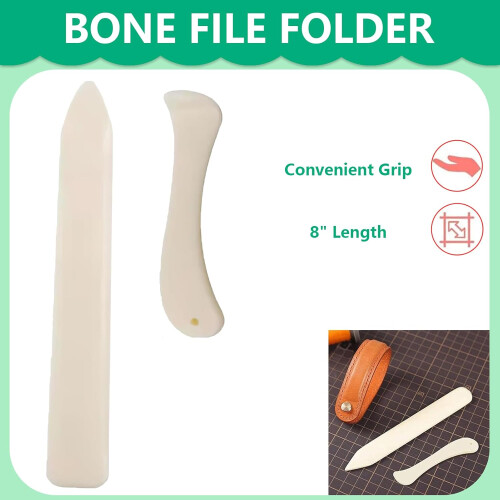 Bone Folder for Paper with Rounded Tip for Crafts (Pack of 2) 1