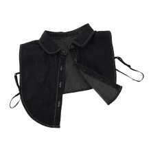 Denim Fake Collar Shirt Top Detachable Shirt Collar Faux Shirt Collar Dickey Cowboy